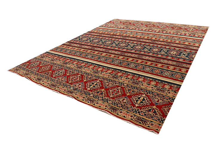 Firebrick Kazak 9' 1 x 11' 9 - No. 67226 - ALRUG Rug Store