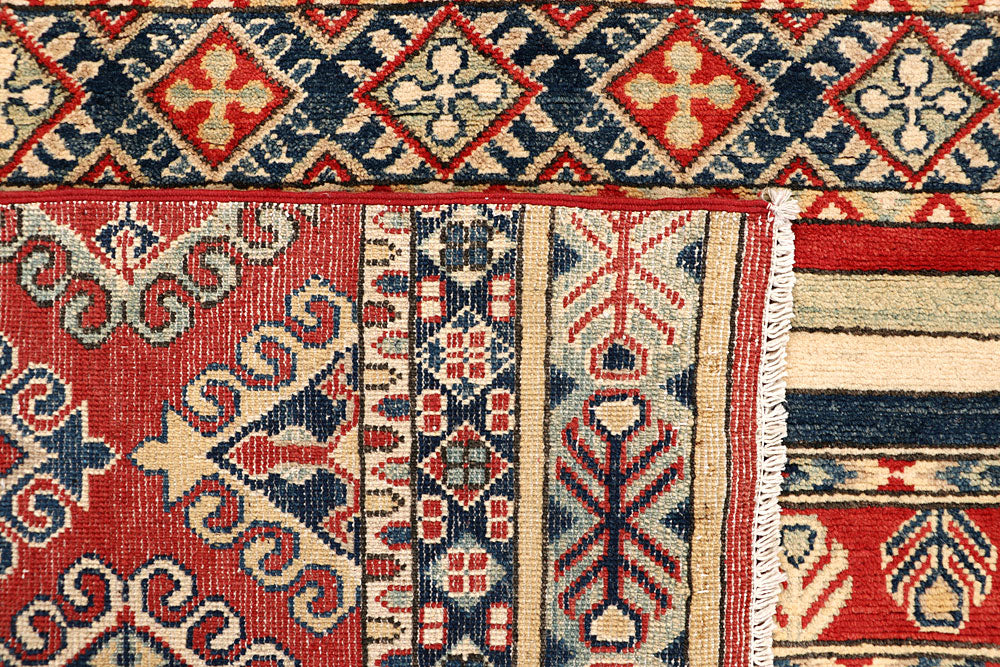 Firebrick Kazak 9' 1 x 11' 9 - No. 67226 - ALRUG Rug Store