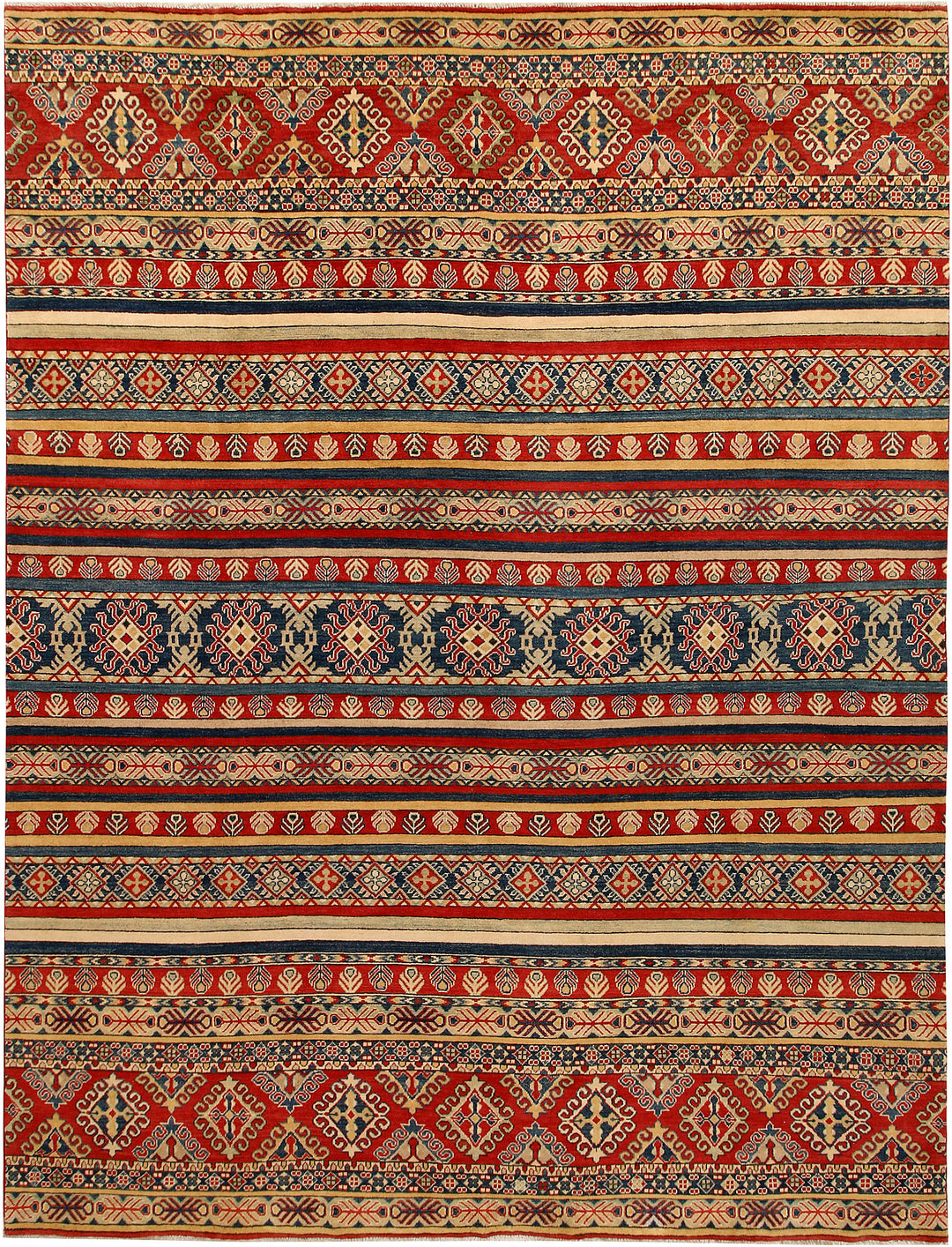 Firebrick Kazak 9' 1 x 11' 9 - No. 67226 - ALRUG Rug Store