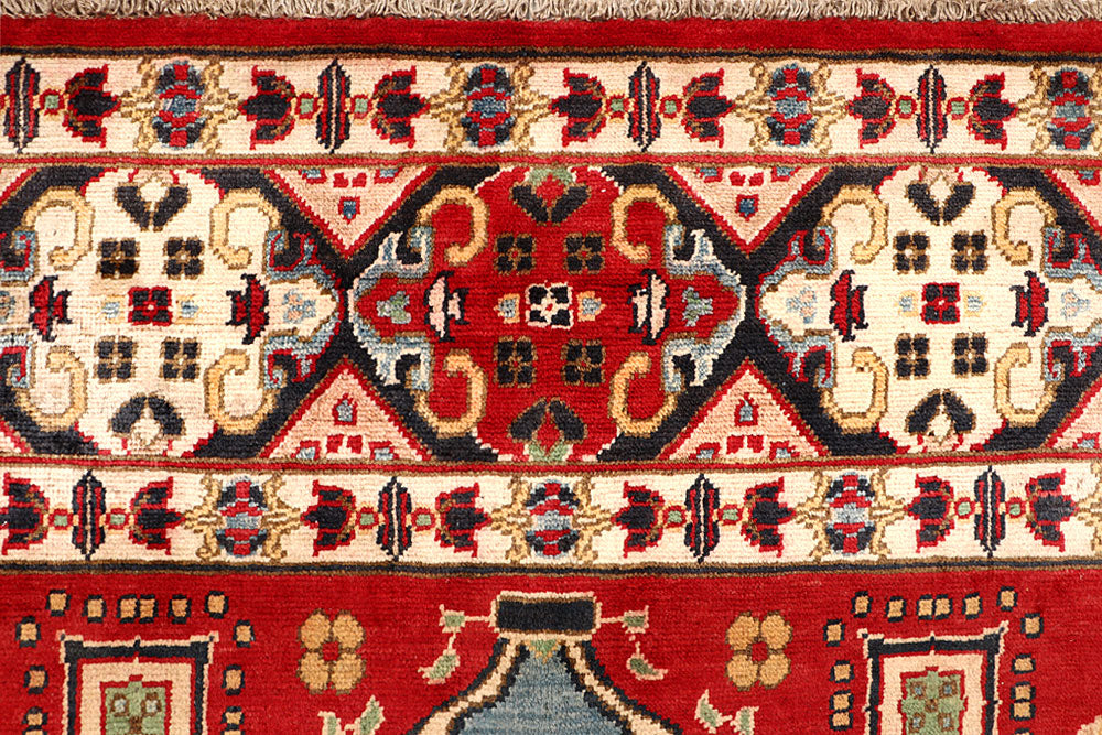 Firebrick Kazak 8' 3 x 11' 1 - No. 67227 - ALRUG Rug Store