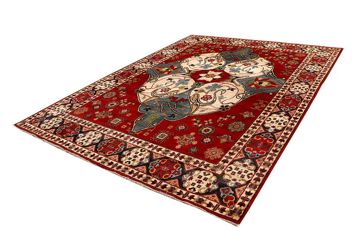 Firebrick Kazak 8' 3 x 11' 1 - No. 67227 - ALRUG Rug Store