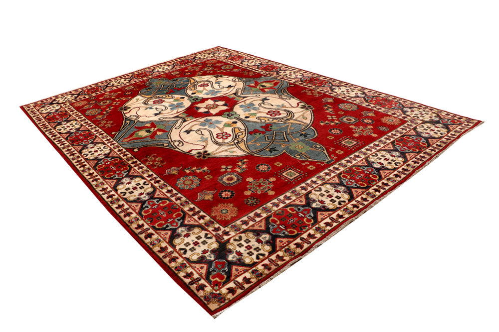Firebrick Kazak 8' 3 x 11' 1 - No. 67227 - ALRUG Rug Store