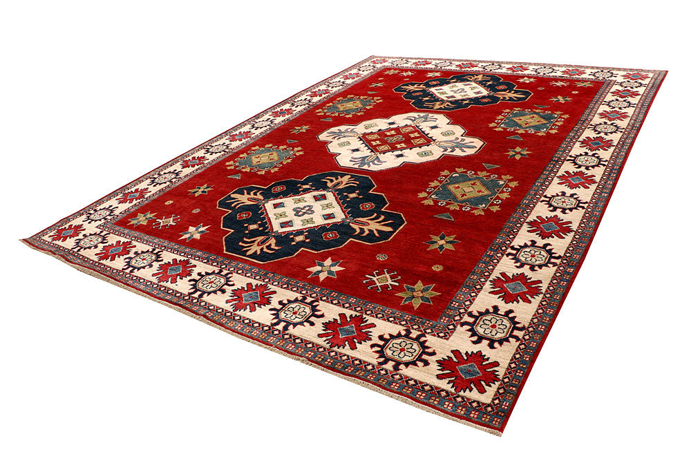 Firebrick Kazak 8' 8 x 12' 2 - No. 67228 - ALRUG Rug Store