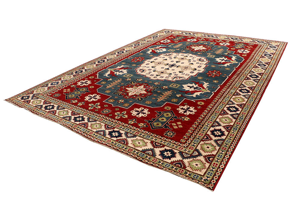 Firebrick Kazak 8' 6 x 12' 2 - No. 67229 - ALRUG Rug Store