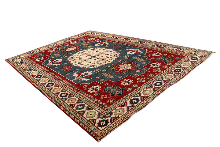 Firebrick Kazak 8' 6 x 12' 2 - No. 67229 - ALRUG Rug Store