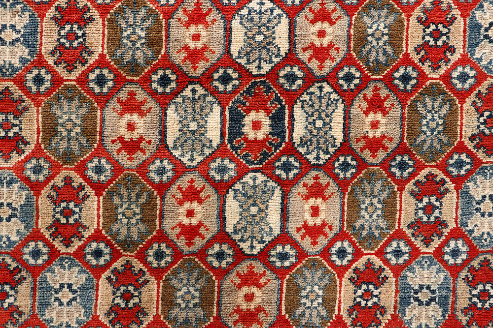 Firebrick Kazak 8' 11 x 12' 2 - No. 67231 - ALRUG Rug Store