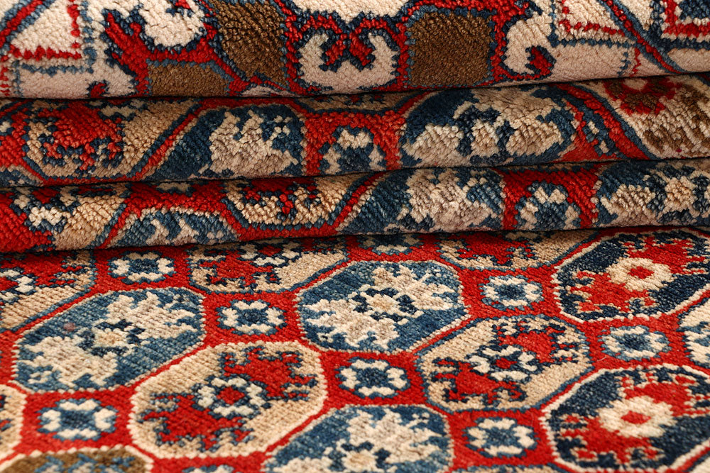 Firebrick Kazak 8' 11 x 12' 2 - No. 67231 - ALRUG Rug Store