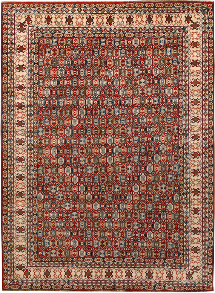 Firebrick Kazak 8' 11 x 12' 2 - No. 67231 - ALRUG Rug Store