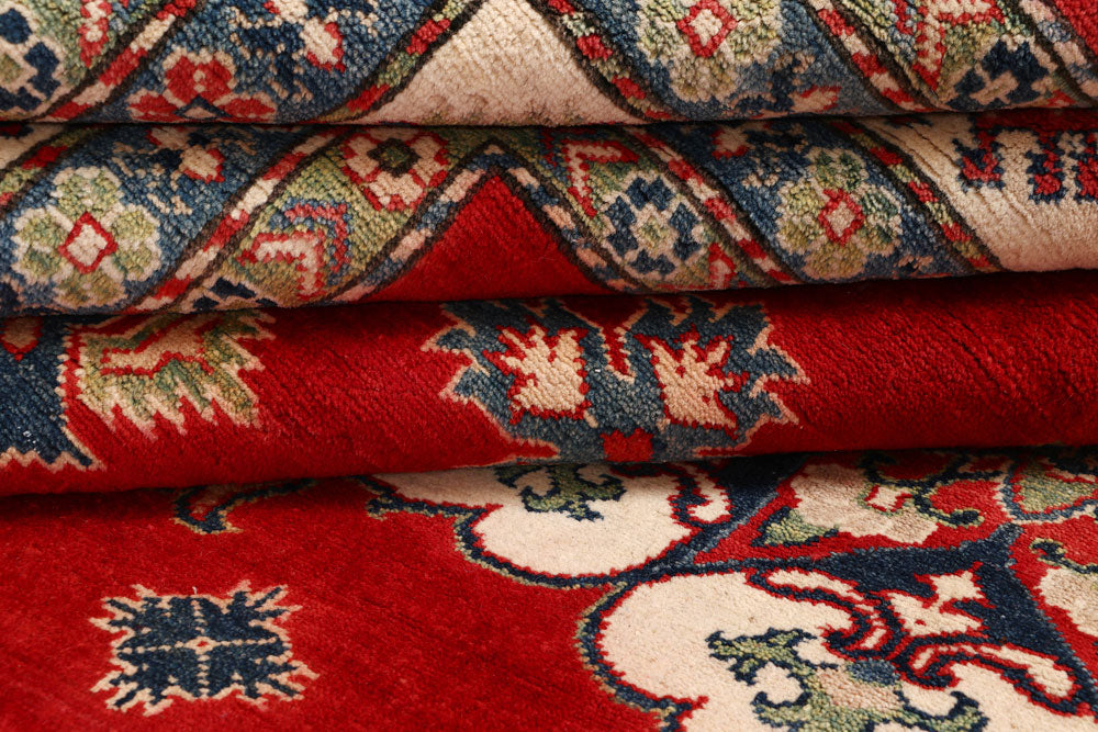 Firebrick Kazak 9' 9 x 12' 10 - No. 67232 - ALRUG Rug Store