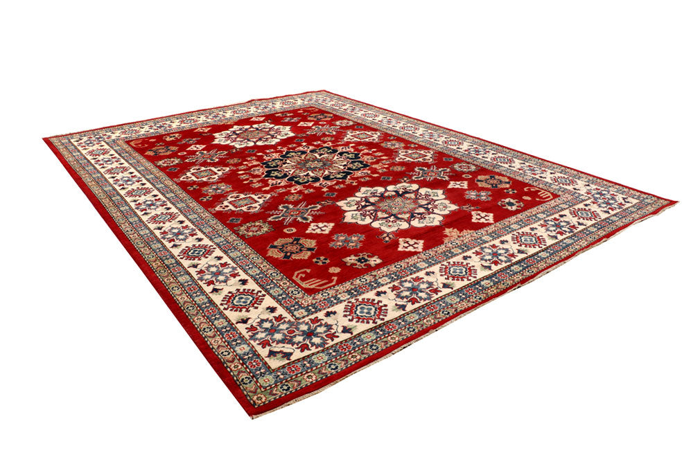 Firebrick Kazak 9' 9 x 12' 10 - No. 67232 - ALRUG Rug Store