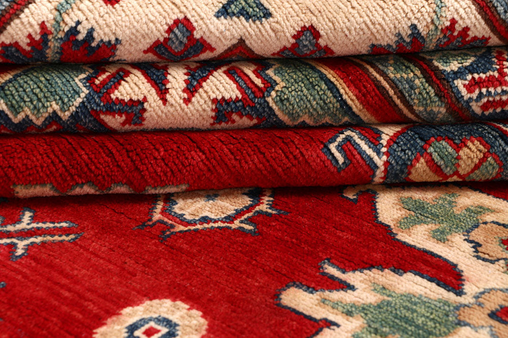 Firebrick Kazak 9' 11 x 13' 11 - No. 67234 - ALRUG Rug Store