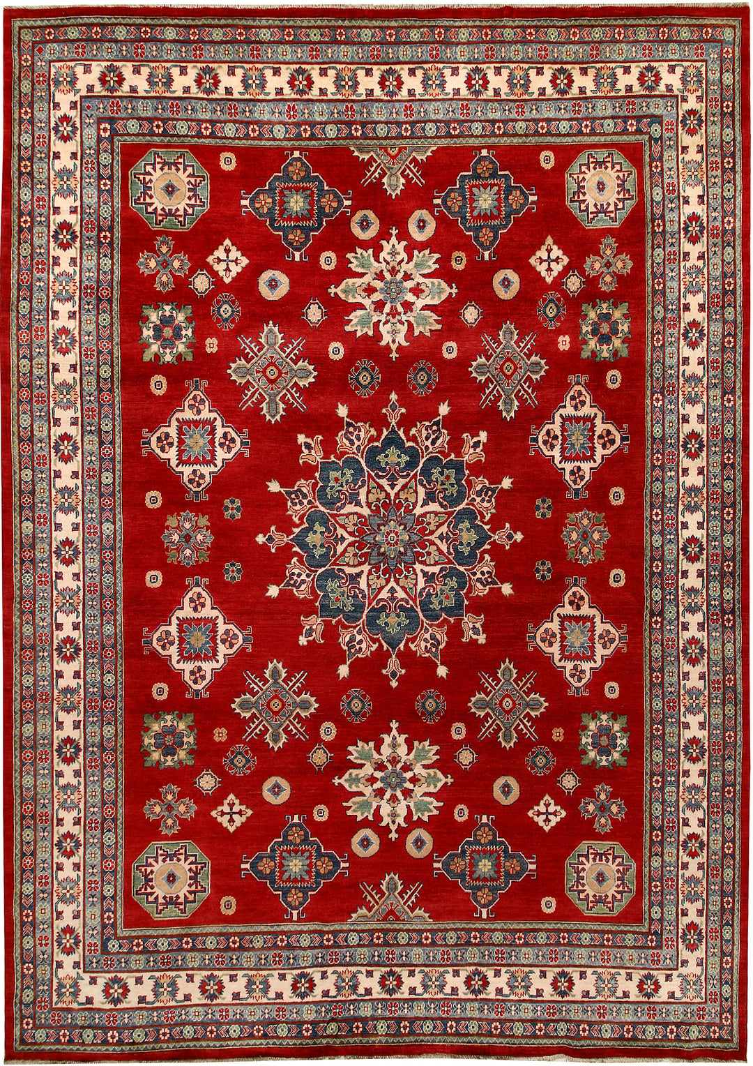 Firebrick Kazak 9' 11 x 13' 11 - No. 67234 - ALRUG Rug Store