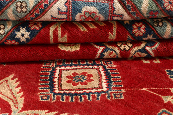 Firebrick Kazak 9' 8 x 13' 1 - No. 67235 - ALRUG Rug Store