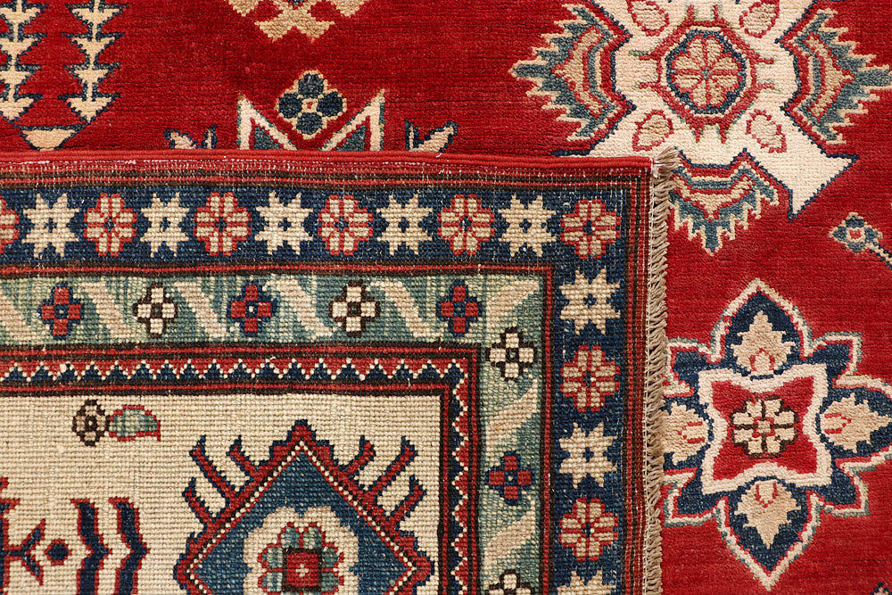 Firebrick Kazak 9' 8 x 13' 1 - No. 67235 - ALRUG Rug Store