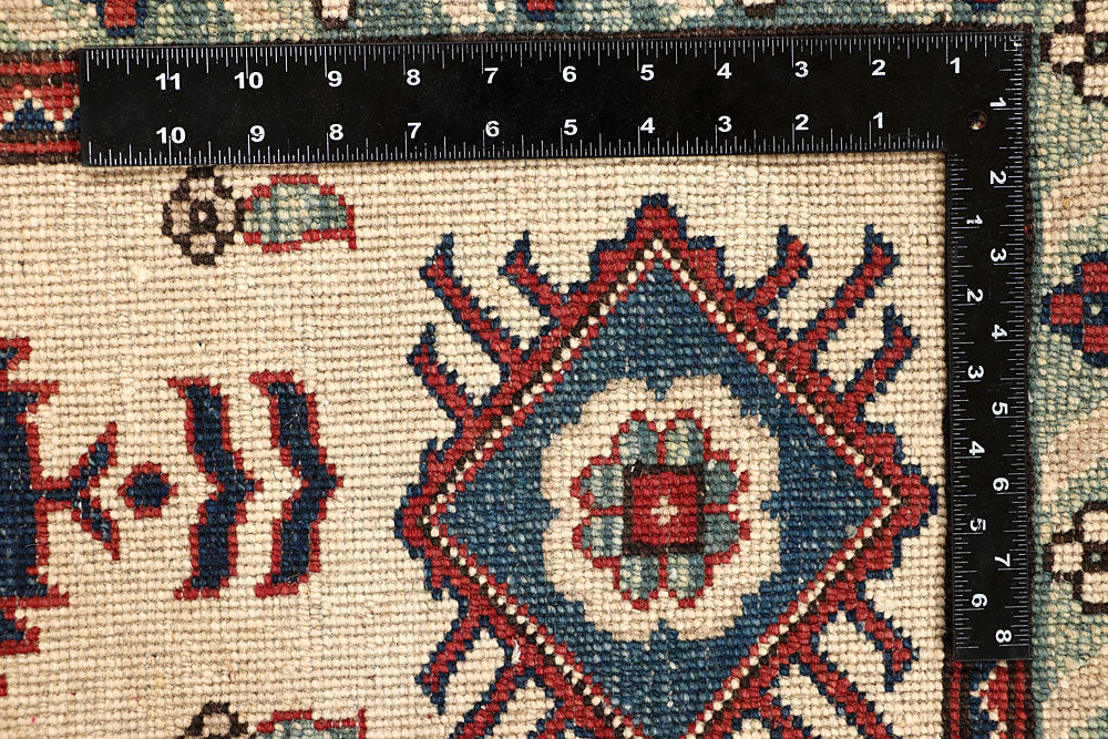 Firebrick Kazak 9' 8 x 13' 1 - No. 67235 - ALRUG Rug Store