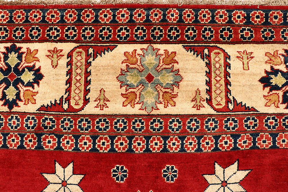Firebrick Kazak 9' 8 x 14' - No. 67236 - ALRUG Rug Store