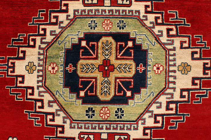 Firebrick Kazak 9' 8 x 14' - No. 67236 - ALRUG Rug Store