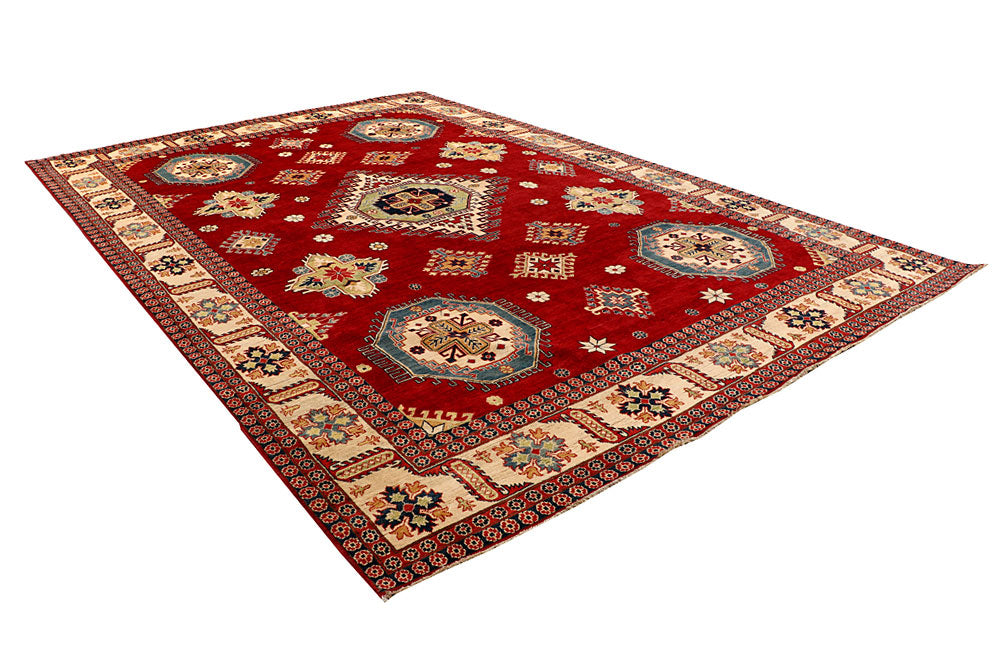 Firebrick Kazak 9' 8 x 14' - No. 67236 - ALRUG Rug Store