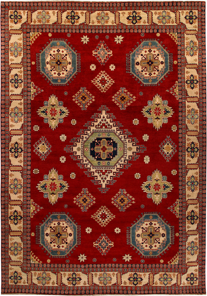 Firebrick Kazak 9' 8 x 14' - No. 67236 - ALRUG Rug Store