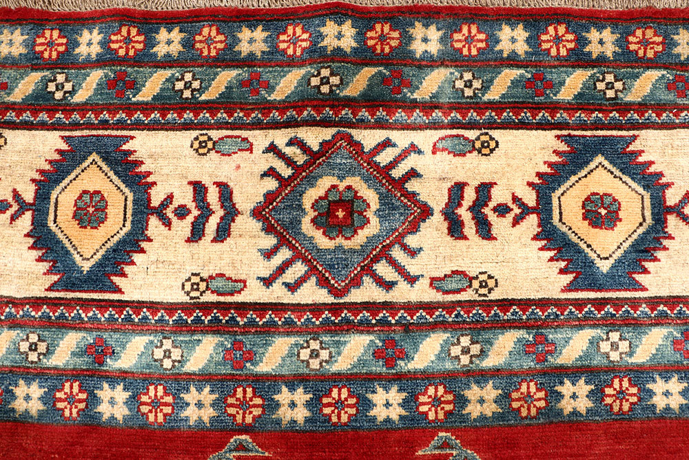 Firebrick Kazak 9' 10 x 13' 3 - No. 67237 - ALRUG Rug Store