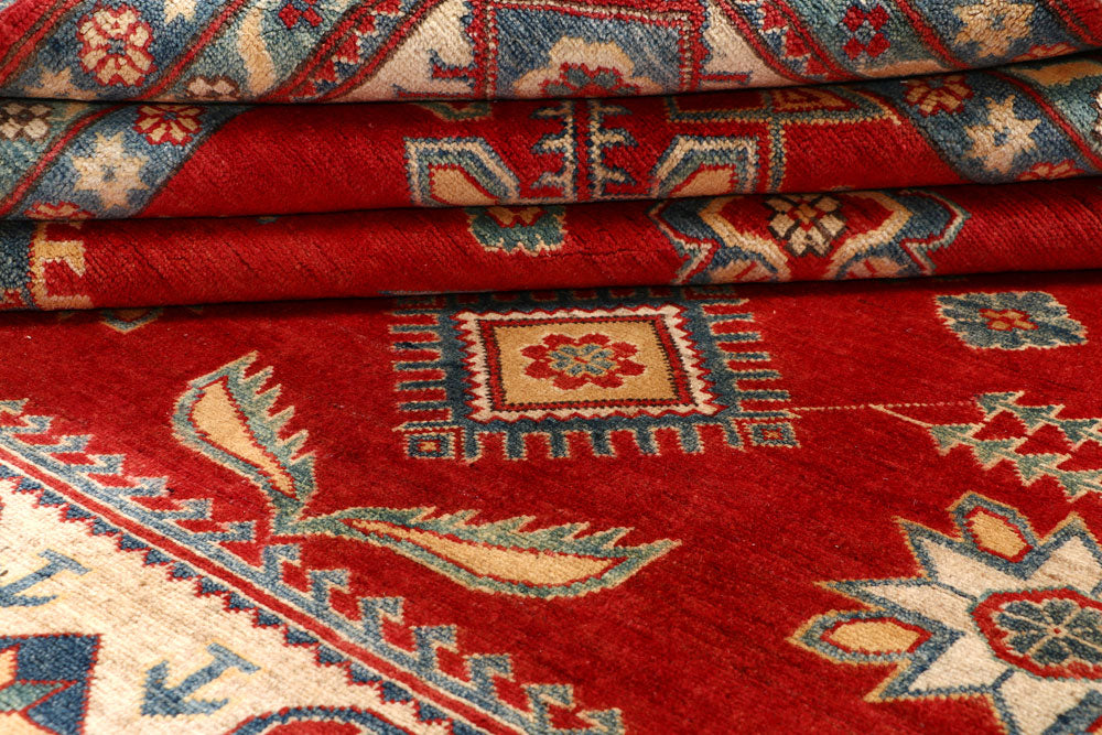 Firebrick Kazak 9' 10 x 13' 3 - No. 67237 - ALRUG Rug Store