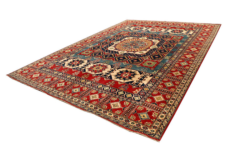 Firebrick Kazak 9' 7 x 13' 11 - No. 67238 - ALRUG Rug Store