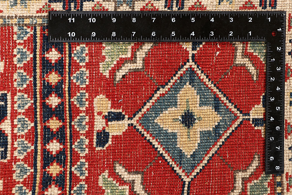 Firebrick Kazak 9' 7 x 13' 11 - No. 67238 - ALRUG Rug Store