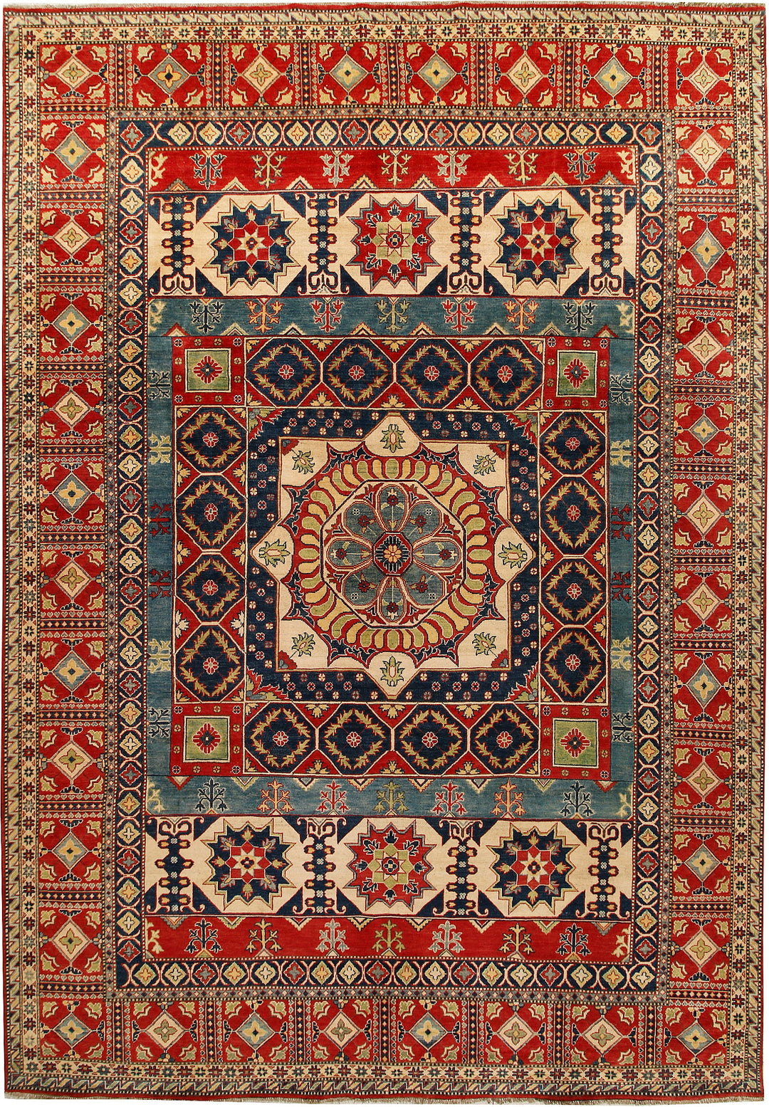 Firebrick Kazak 9' 7 x 13' 11 - No. 67238 - ALRUG Rug Store