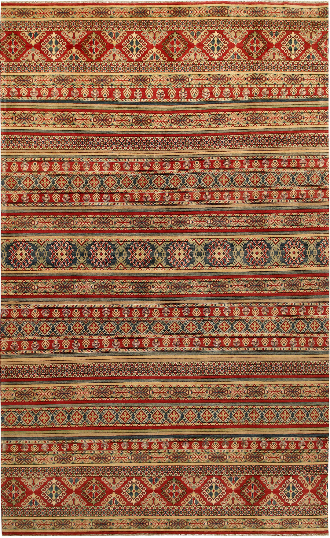 Firebrick Kazak 10' x 16' 2 - No. 67241 - ALRUG Rug Store