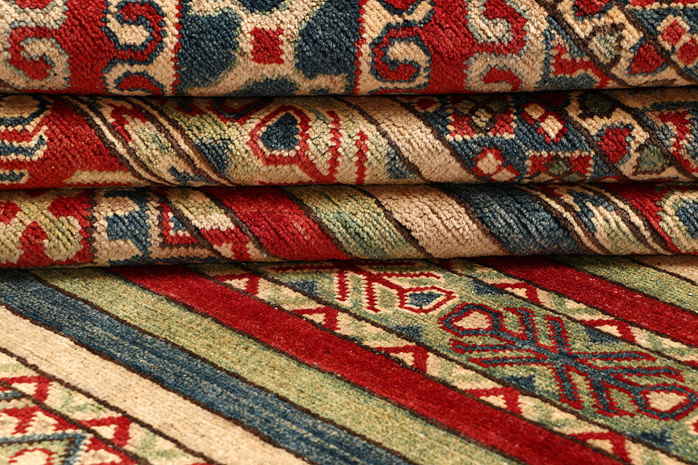 Firebrick Kazak 10' x 16' 1 - No. 67245 - ALRUG Rug Store