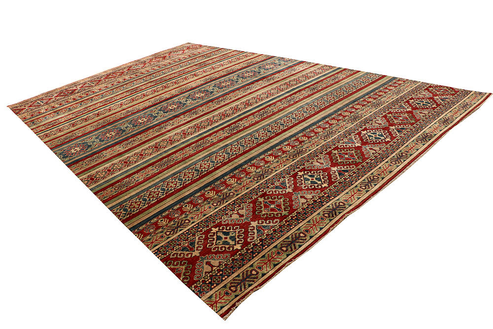 Firebrick Kazak 10' x 16' 1 - No. 67245 - ALRUG Rug Store