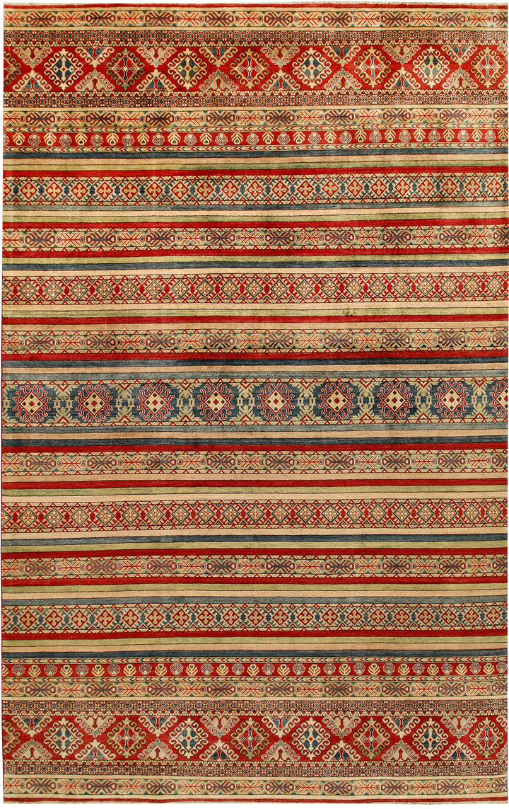 Firebrick Kazak 10' x 16' 1 - No. 67245 - ALRUG Rug Store