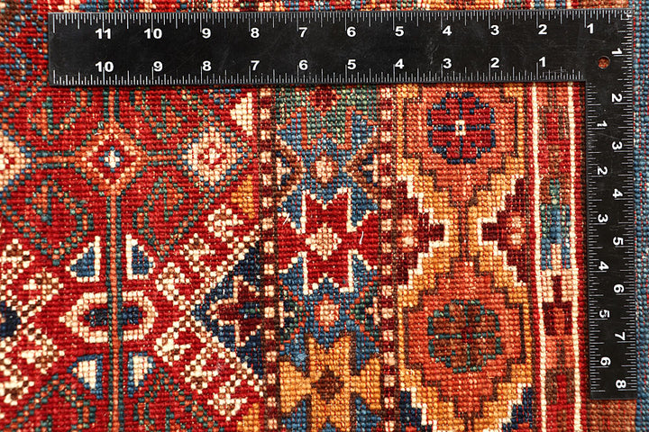 Multi Colored Kazak 4' 10 x 6' 7 - No. 67247 - ALRUG Rug Store
