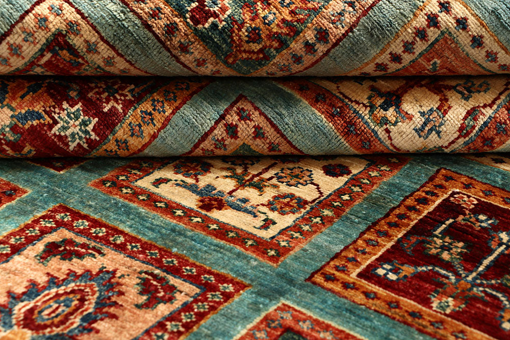 Multi Colored Kazak 4' 11 x 6' 8 - No. 67248 - ALRUG Rug Store