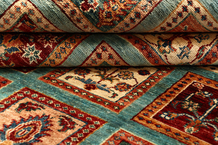 Multi Colored Kazak 4' 11 x 6' 8 - No. 67248 - ALRUG Rug Store