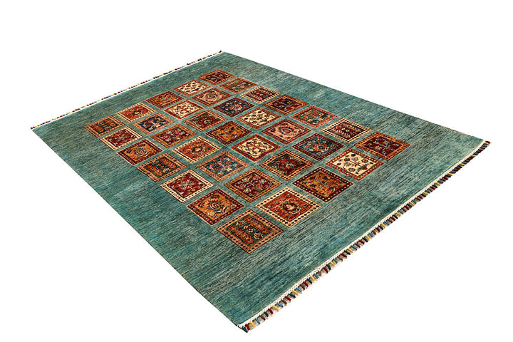 Multi Colored Kazak 4' 11 x 6' 8 - No. 67248 - ALRUG Rug Store