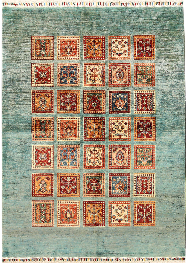 Multi Colored Kazak 4' 11 x 6' 8 - No. 67248 - ALRUG Rug Store