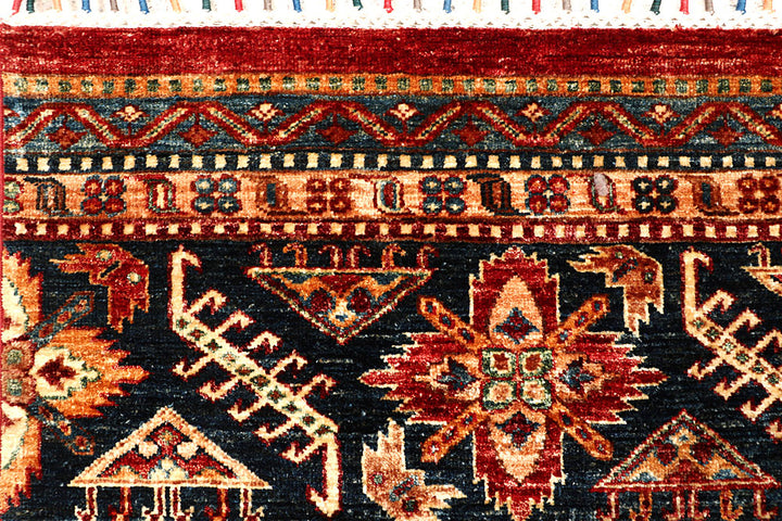 Multi Colored Kazak 5' 1 x 6' 6 - No. 67249 - ALRUG Rug Store