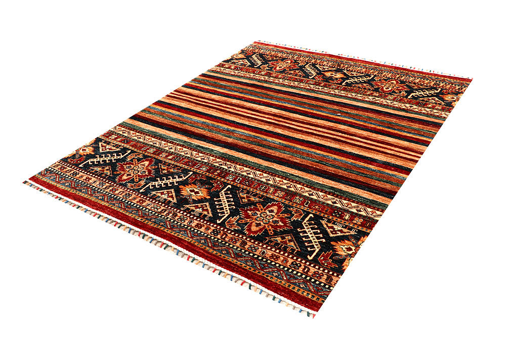 Multi Colored Kazak 5' 1 x 6' 6 - No. 67249 - ALRUG Rug Store
