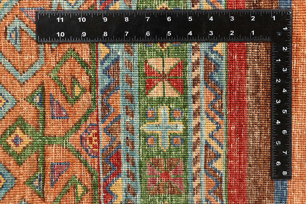 Multi Colored Kazak 4' 10 x 6' 10 - No. 67251 - ALRUG Rug Store