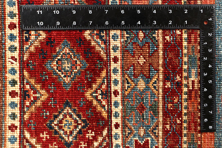 Multi Colored Kazak 4' 11 x 6' 9 - No. 67252 - ALRUG Rug Store