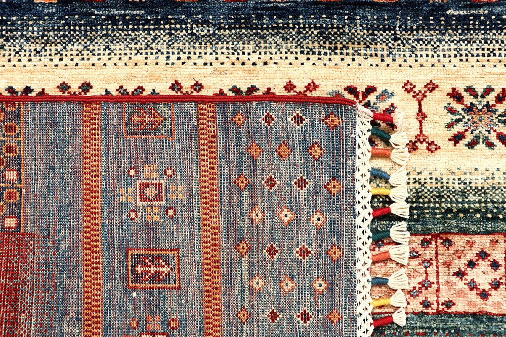 Multi Colored Kazak 5' 1 x 6' 9 - No. 67253 - ALRUG Rug Store