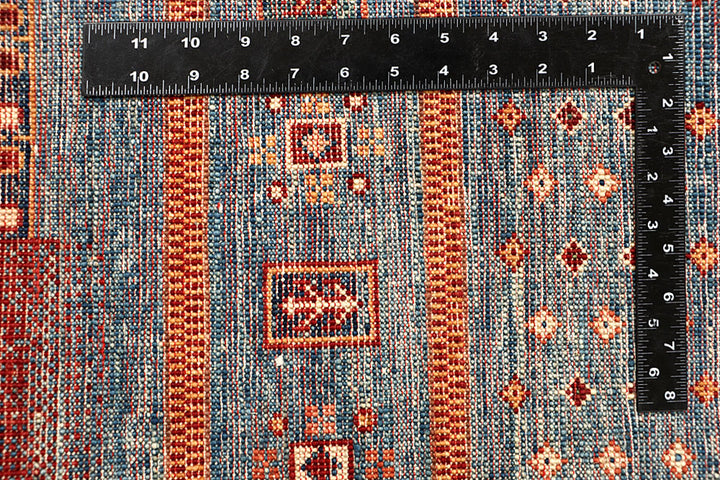 Multi Colored Kazak 5' 1 x 6' 9 - No. 67253 - ALRUG Rug Store