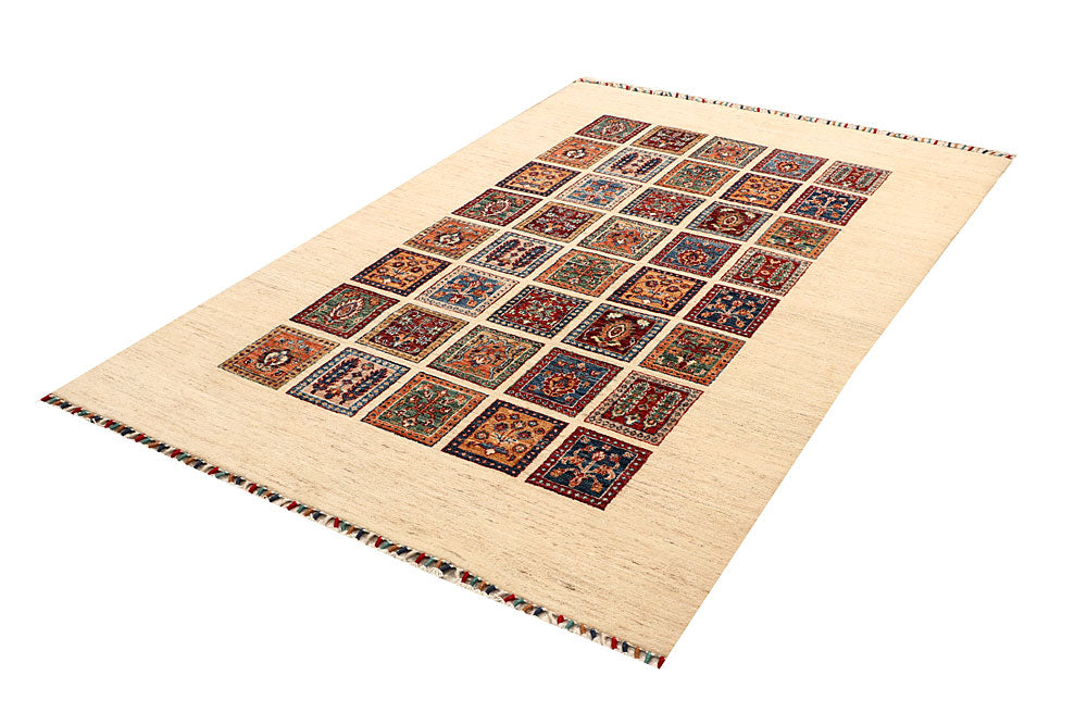 Multi Colored Kazak 4' 11 x 7' 5 - No. 67254 - ALRUG Rug Store