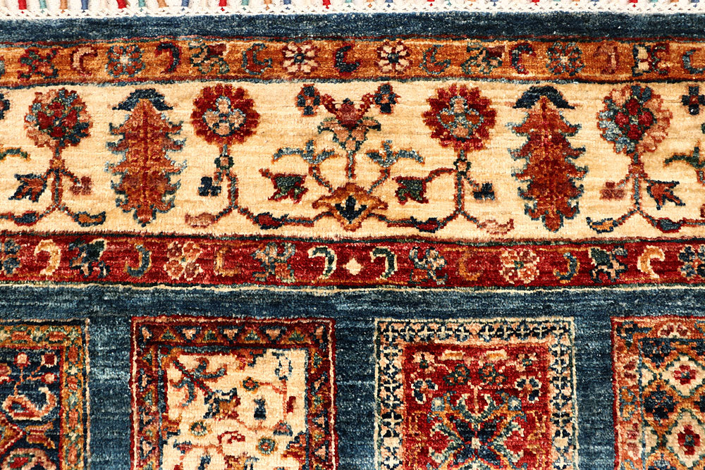 Multi Colored Kazak 4' 11 x 6' 9 - No. 67255 - ALRUG Rug Store