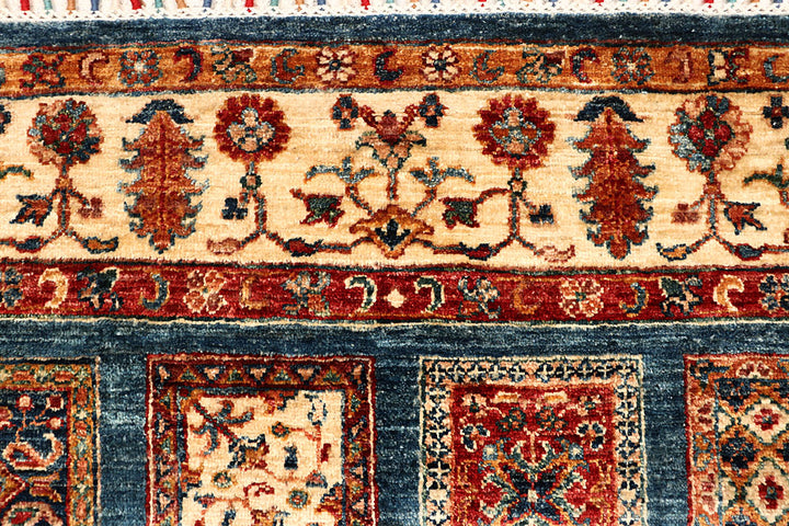Multi Colored Kazak 4' 11 x 6' 9 - No. 67255 - ALRUG Rug Store