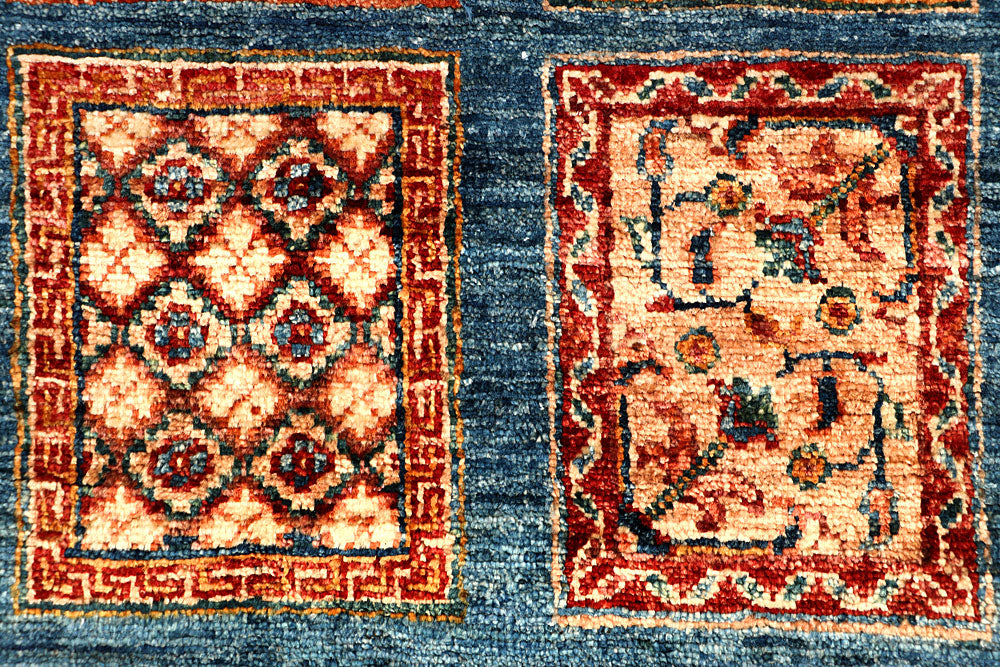 Multi Colored Kazak 4' 11 x 6' 9 - No. 67255 - ALRUG Rug Store