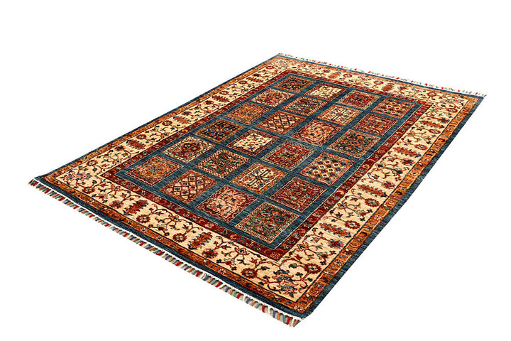 Multi Colored Kazak 4' 11 x 6' 9 - No. 67255 - ALRUG Rug Store