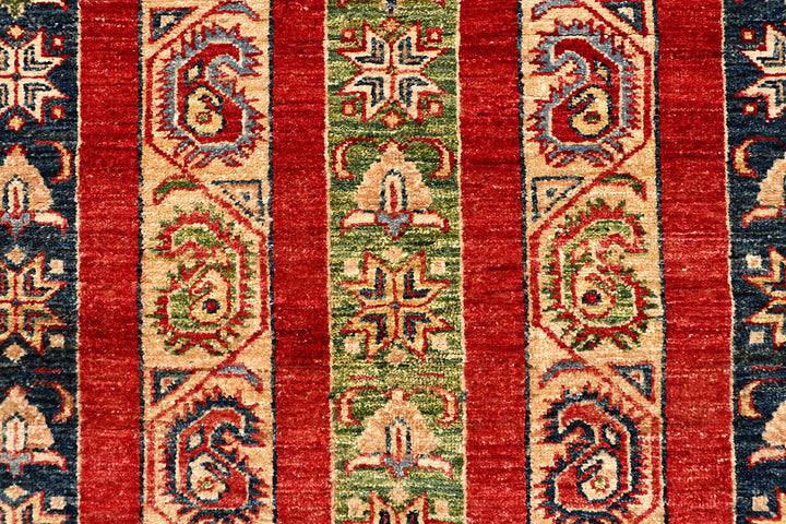 Multi Colored Kazak 4' 10 x 5' 8 - No. 67256 - ALRUG Rug Store