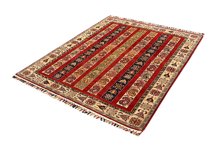 Multi Colored Kazak 4' 10 x 5' 8 - No. 67256 - ALRUG Rug Store